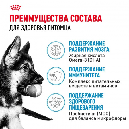 Сухой корм ROYAL CANIN Maxi Puppy для щенков крупных пород 15кг