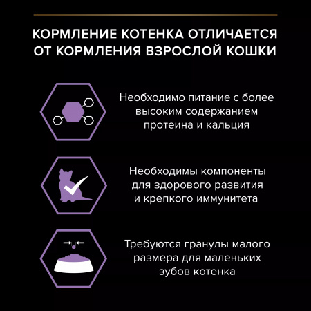 Сухой корм Purina PRO PLAN Healthy Start для котят, с курицей, 1,5 кг