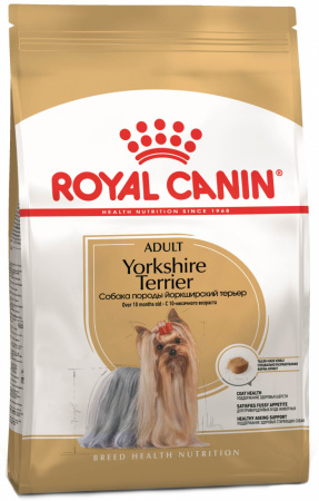 Сухой корм ROYAL CANIN Yorkshire Terrier Adult для взрослых собак породы йоркширский терьер в возрасте от 10 месяцев, 500г