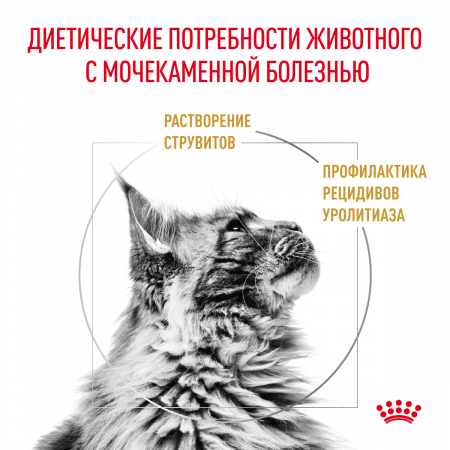 Сухой корм ROYAL CANIN Urinary S/O для взрослых кошек при мочекаменной болезни, 7кг