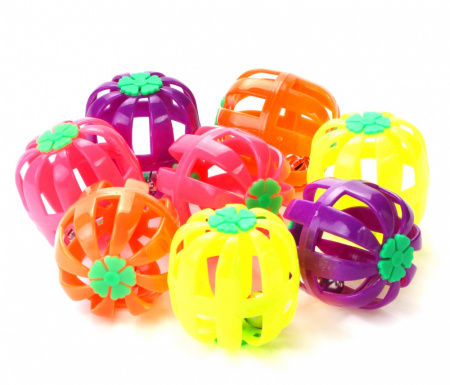 CT12012 Игрушка для кошек Чистый котик Мяч погремушка, 4см 
