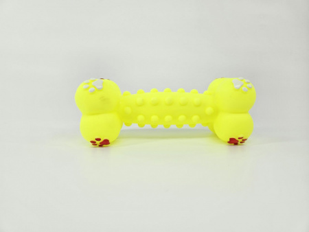 SC-191 Игрушка для домашних животных, винил, 16,5х6см, желтый