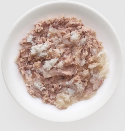 Влажный корм GRANDORF FRESH для кошек всех возрастов, филе тунца с филе краба в желе, 70г