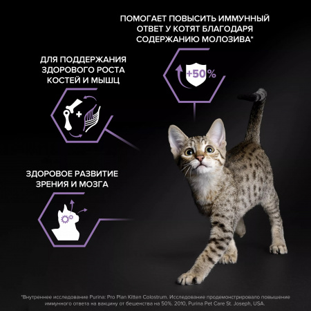 Сухой корм Purina PRO PLAN Healthy Start для котят, беременных и кормящих кошек, с курицей, 400 г