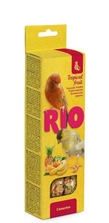 Лакомство Rio палочки для канареек с тропическими фруктами, 2х40г