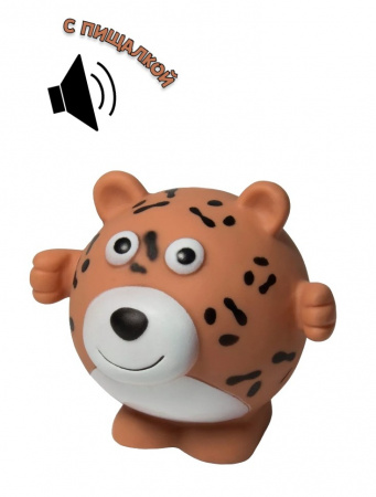 Игрушка для домашних животных Чистый котик, винил, 9х10,5см