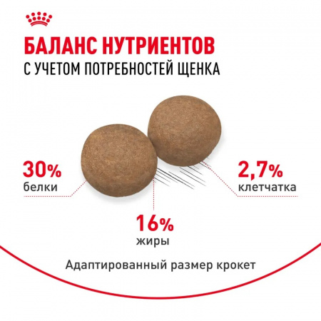 Сухой корм ROYAL CANIN Maxi Puppy для щенков крупных пород 3кг