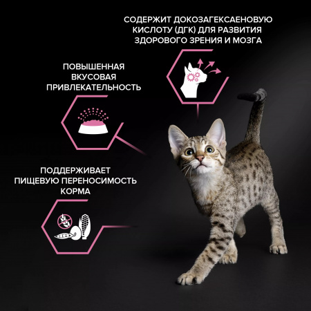 Сухой корм Purina PRO PLAN Delicate Digestion для котят, с чувствительным пищеварением, с индейкой, 10 кг