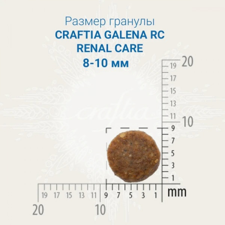 Сухой корм CRAFTIA GALENA Cat Renal Care для взрослых кошек, при почечной недостаточности, 1,4 кг