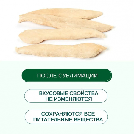 Лакомство Wanpy Dog для собак, сублимированное "Утиная грудка", 40г