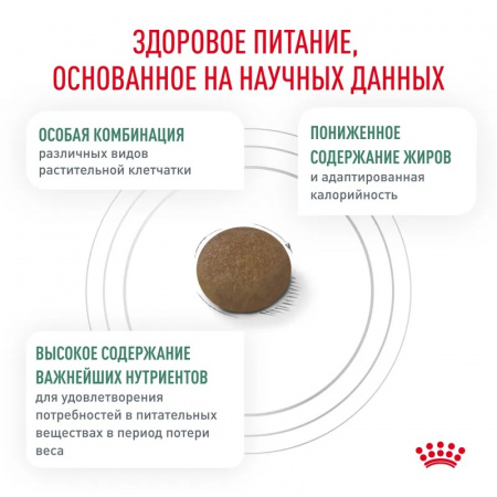 Сухой корм ROYAL CANIN Satiety Weight Management для взрослых кошек, рекомендуемый для снижения веса 350г