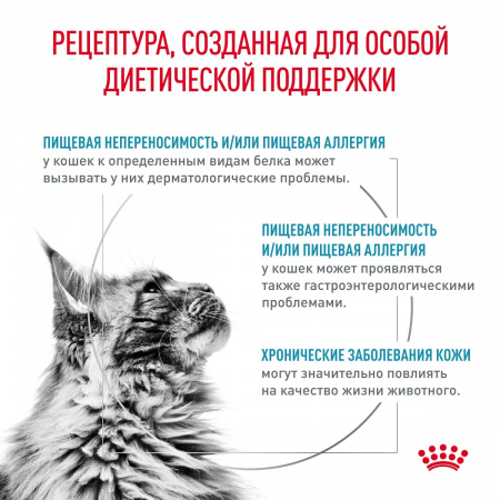 Влажный корм ROYAL CANIN Sensitivity control для взрослых кошек, при пищевой аллергии, 85г