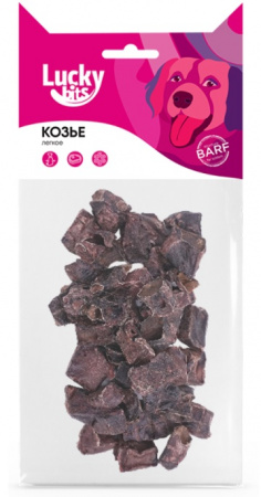 Лакомство Lucky bits Козье легкое для собак всех пород, 40г