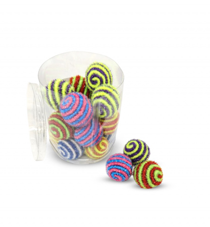 CT14433 Игрушка для кошек "Шарик" цветной, 4 см