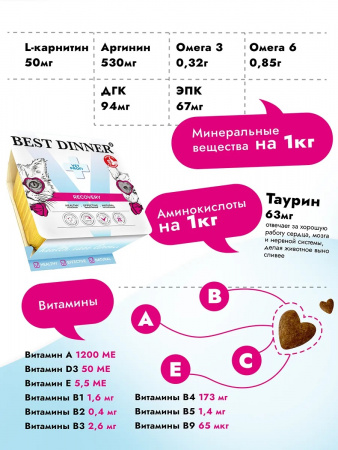 Влажный корм Best Dinner Vet Profi Recovery для кошек и собак в период восстановления, с курицей, 100г