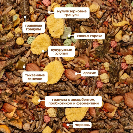 Сухой корм Mikimeals для хомяков, 400г