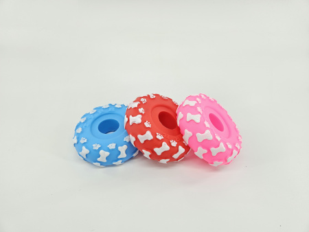 SC-276  Игрушка для домашних животных, 10х3,5см, красный