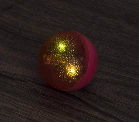 EN-42028 Игрушка для кошек, светящийся мячик. Цвет: розовый, 4.5см