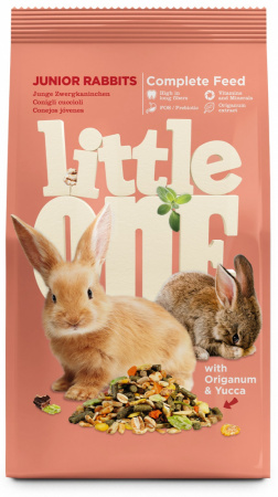 Сухой корм Little One для молодых кроликов до 6 месяцев, 2,3 кг