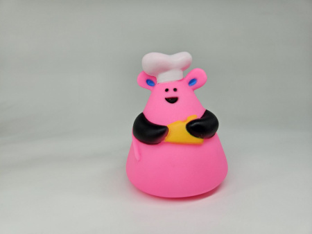 SC-130 Игрушка для домашних животных, винил, розовый, 10х7,7см