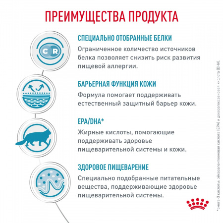 Влажный корм ROYAL CANIN Sensitivity control для взрослых кошек, при пищевой аллергии, 85г