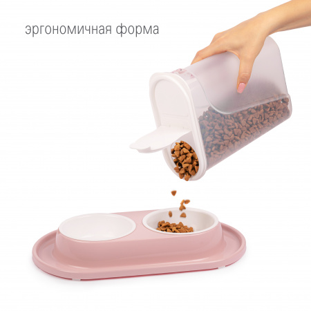 Контейнер для корма домашних животных "Лекси" 2,4л