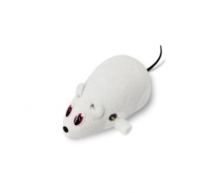 CT14418 Заводная игрушка для кошек "Храбрая Мышь", 7.5 см.