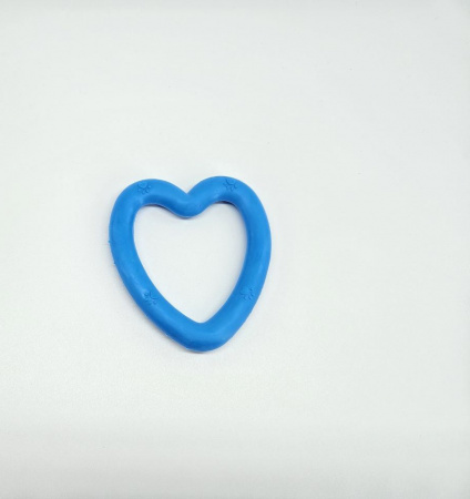 TPRX061 Игрушка для собак. Сердце. Цвет: синий