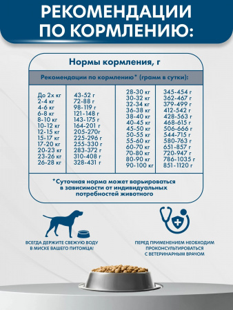 Сухой корм AlphaPet VetDiet Gastro для взрослых собак, при острых расстройствах пищеварения, в реабилитационный период и при истощении, с индейкой, 2 кг