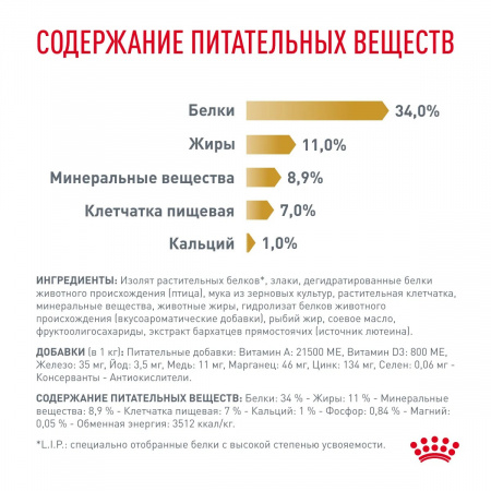 Сухой корм ROYAL CANIN Urinary S/O Moderate Calorie для взрослых кошек, склонных к набору лишнего веса, при мочекаменной болезни, 7 кг