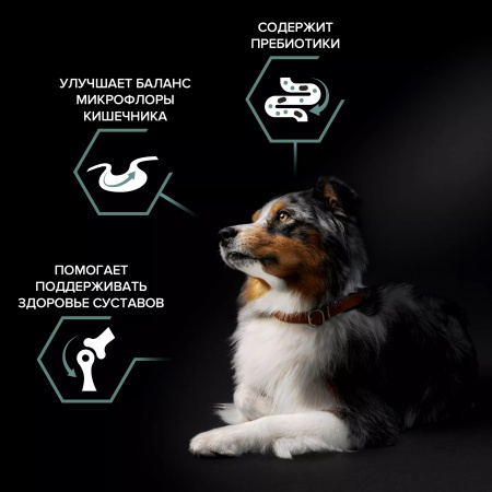 Сухой корм Purina PRO PLAN для взрослых собак средних пород, с чувствительным пищеварением, с ягненком, 7 кг