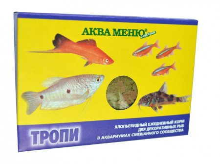 Сухой корм Аква меню ТРОПИ, для декоративных рыб, 11г.