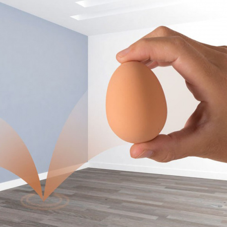 EGG Игрушка для собак и кошек, мяч-яйцо Чистый Котик, 4х6см