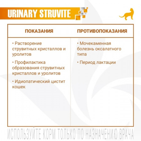 Влажный корм Monge Cat VetSolution Urinary Struvite для взрослых кошек при заболеваниях мочеполовой системы и струвитном течении МКБ, 100г