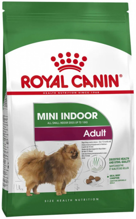 Сухой корм ROYAL CANIN Mini Indoor Adult, для взрослых собак мелких размеров, живущих в помещении, 500г