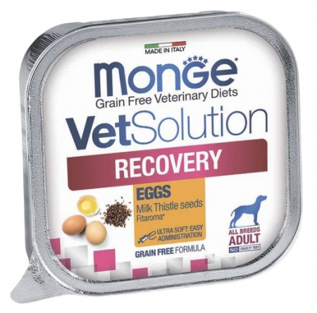Влажный корм Monge Dog VetSolution Recovery для взрослых собак при восстановлении питания в период выздоровления, 150г